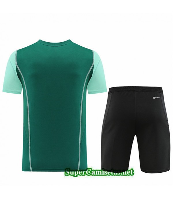 Tailandia Camiseta Kit De Entrenamiento Adidas Verde 2023/24