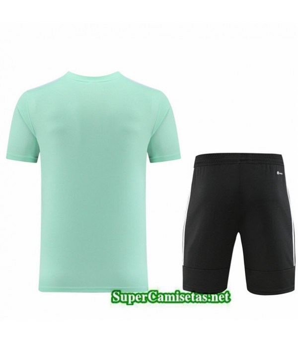 Tailandia Camiseta Kit De Entrenamiento Adidas Verde 2023/24