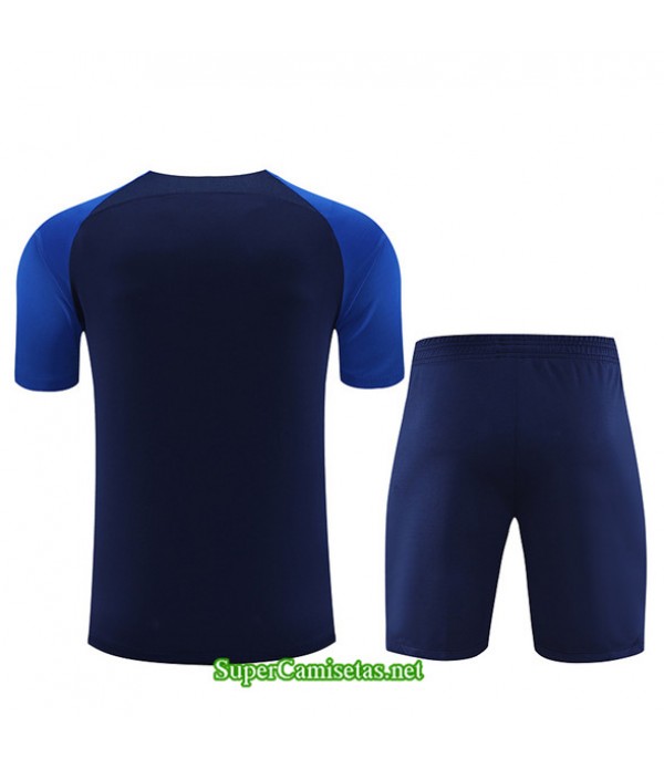 Tailandia Camiseta Kit De Entrenamiento Al Nassr Azul Real 2023/24