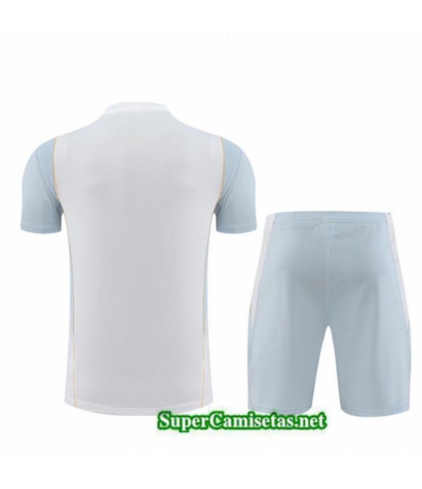 Tailandia Camiseta Kit De Entrenamiento Argelia Blanco 2023/24