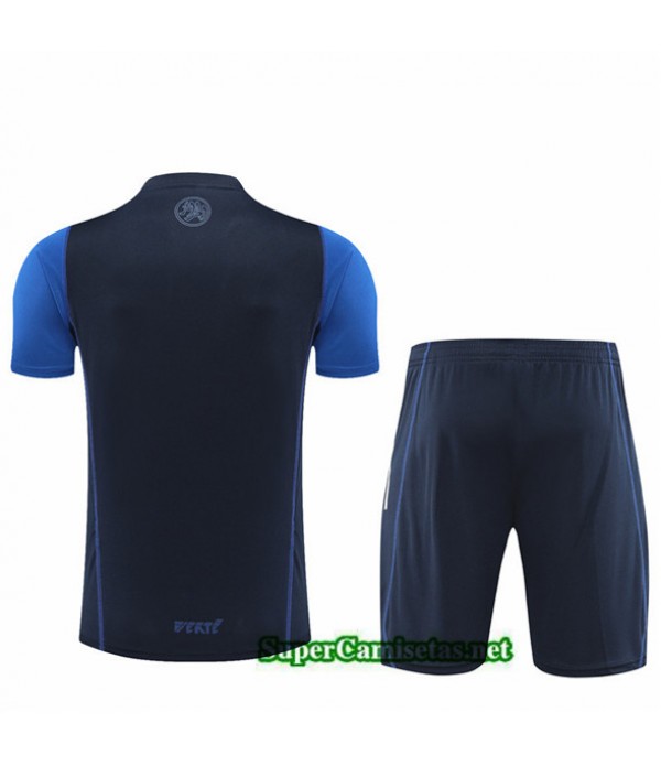 Tailandia Camiseta Kit De Entrenamiento Argelia Niño Azul 2023/24