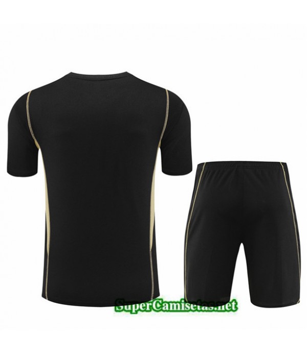 Tailandia Camiseta Kit De Entrenamiento Argentina Negro 2023/24