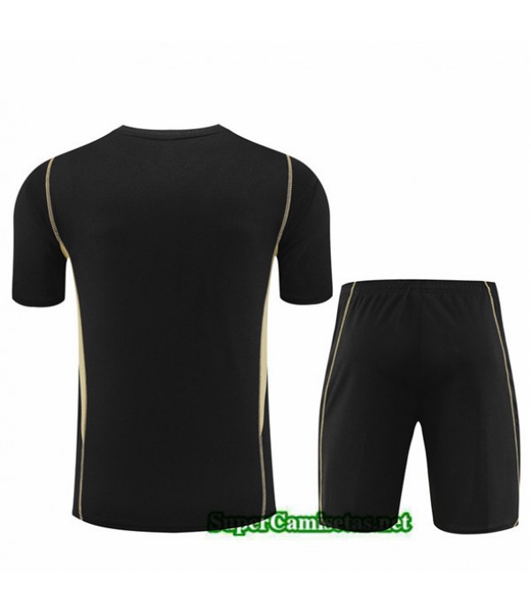 Tailandia Camiseta Kit De Entrenamiento Argentina Niño Negro 2023/24