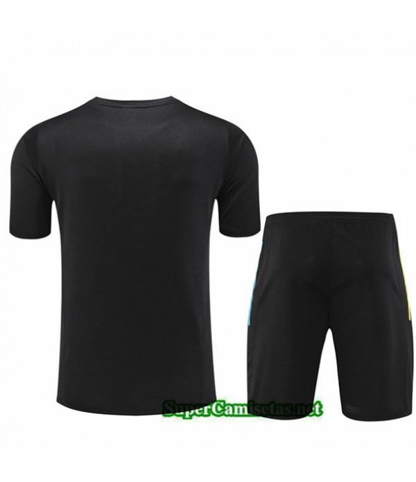 Tailandia Camiseta Kit De Entrenamiento Arsenal Niño Negro 2023/24