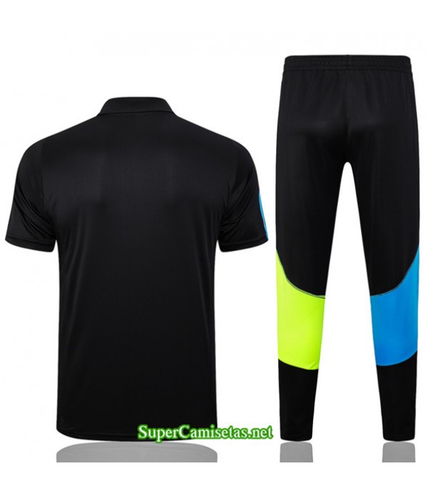 Tailandia Camiseta Kit De Entrenamiento Arsenal Polo Negro 2023/24