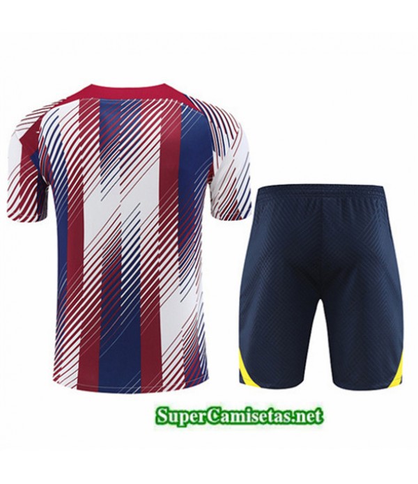 Tailandia Camiseta Kit De Entrenamiento Barcelona Azul 2023/24