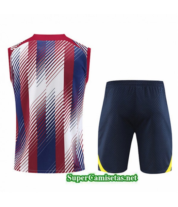 Tailandia Camiseta Kit De Entrenamiento Barcelona Chaleco Azul 2023/24