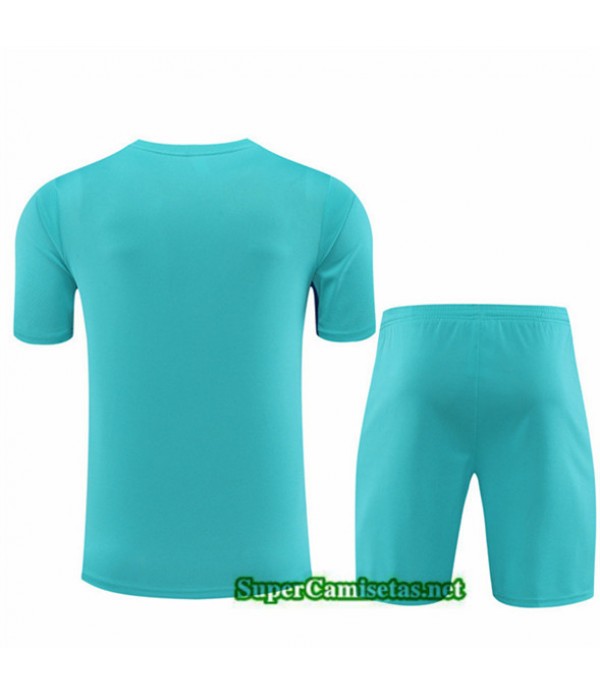 Tailandia Camiseta Kit De Entrenamiento Barcelona Niño Azul 2023/24
