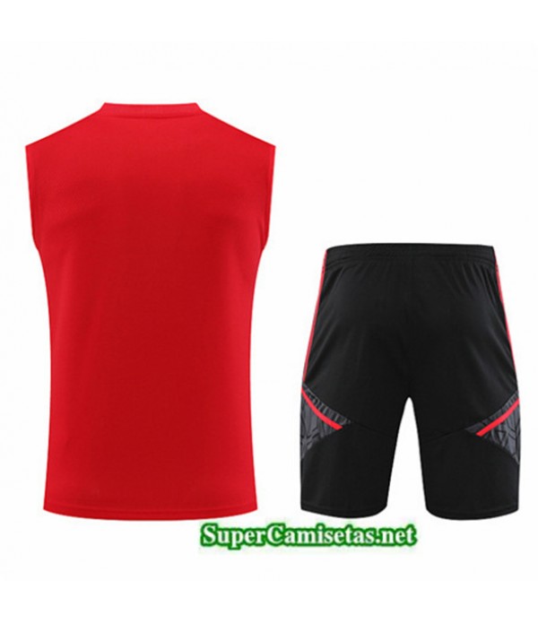 Tailandia Camiseta Kit De Entrenamiento Bayern Munich Chaleco Rojo 2023/24