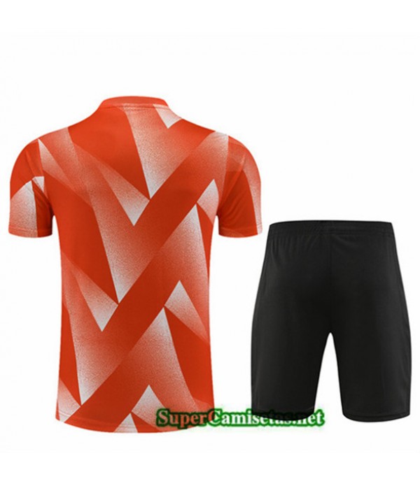 Tailandia Camiseta Kit De Entrenamiento Bayern Munich Naranja 2023/24