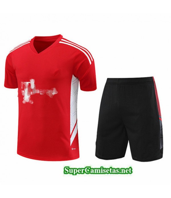 Tailandia Camiseta Kit De Entrenamiento Bayern Munich Rojo 2023/24