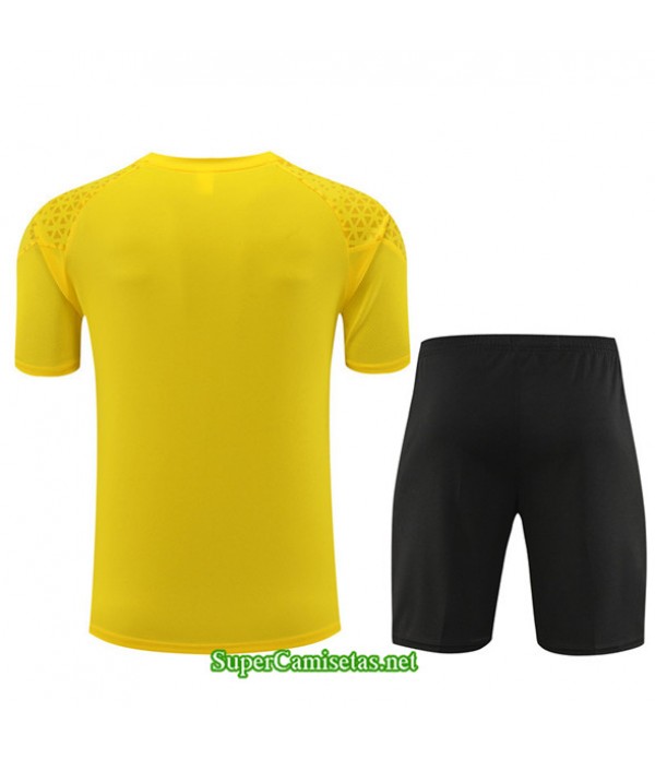 Tailandia Camiseta Kit De Entrenamiento Borussia Dortmund Amarillo 2023/24