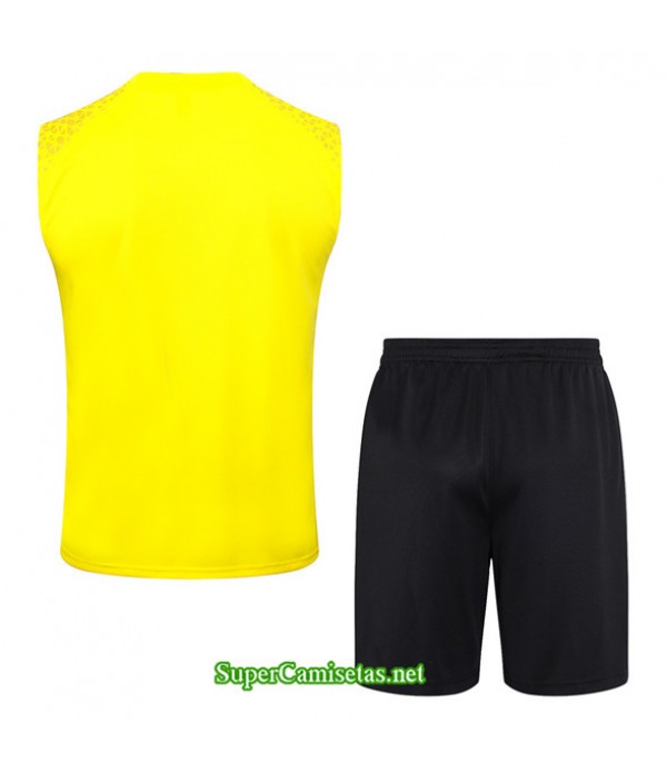 Tailandia Camiseta Kit De Entrenamiento Borussia Dortmund Chaleco Amarillo 2023/24