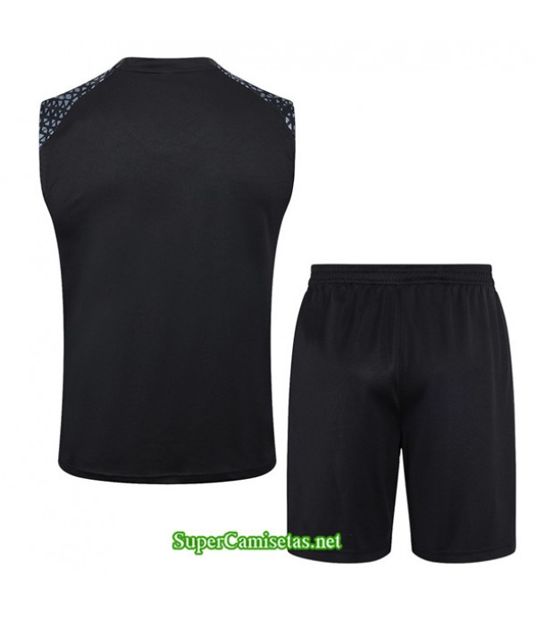 Tailandia Camiseta Kit De Entrenamiento Borussia Dortmund Chaleco Negro 2023/24