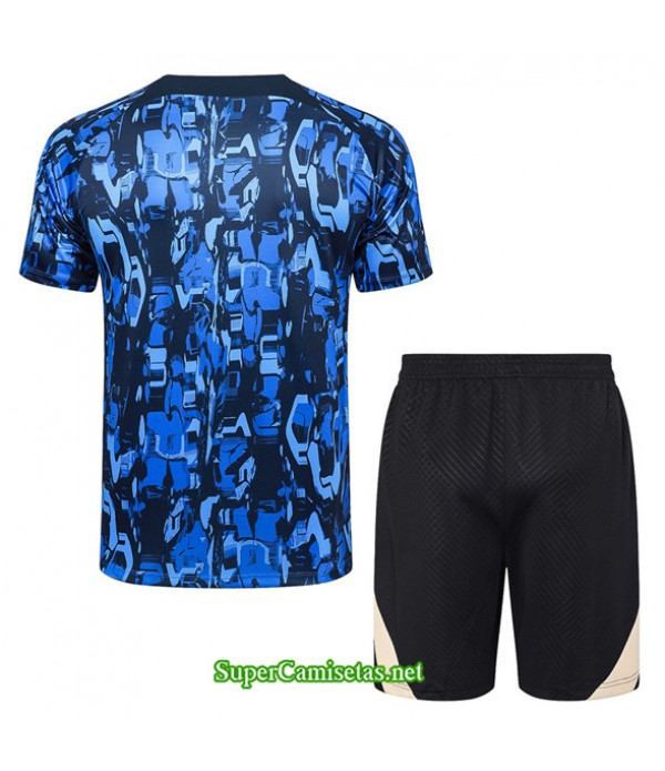 Tailandia Camiseta Kit De Entrenamiento Chelsea Azul 2023/24