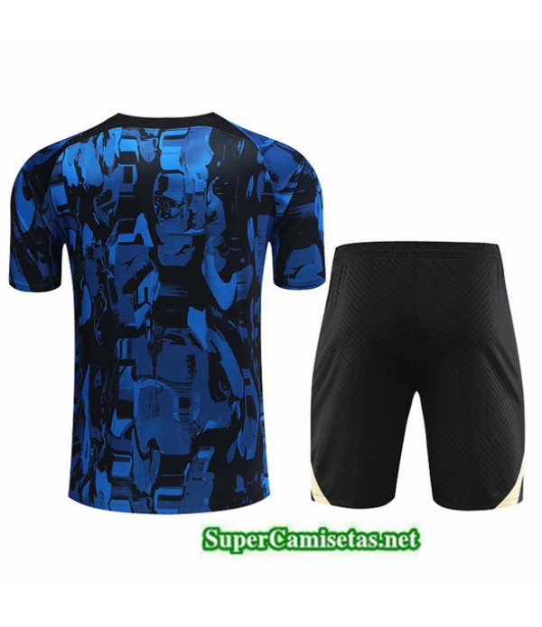 Tailandia Camiseta Kit De Entrenamiento Chelsea Azul 2023/24