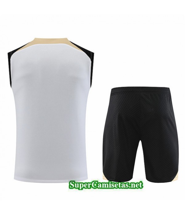 Tailandia Camiseta Kit De Entrenamiento Chelsea Chaleco Blanco 2023/24