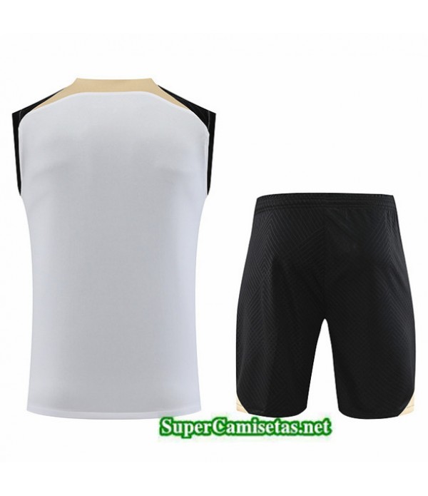 Tailandia Camiseta Kit De Entrenamiento Chelsea Chaleco Blanco 2023/24