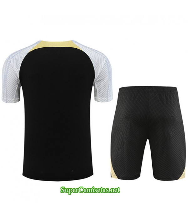 Tailandia Camiseta Kit De Entrenamiento Chelsea Negro 2023/24