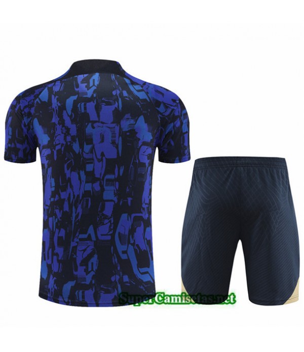 Tailandia Camiseta Kit De Entrenamiento Chelsea Niño Azul 2023/24