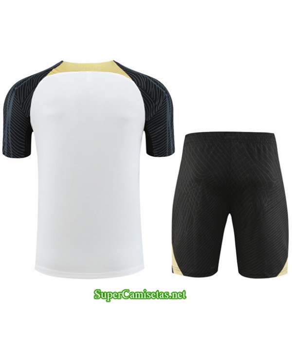 Tailandia Camiseta Kit De Entrenamiento Chelsea Niño Blanco 2023/24
