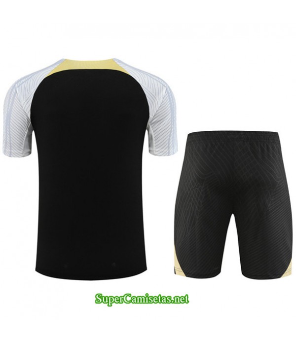 Tailandia Camiseta Kit De Entrenamiento Chelsea Niño Negro 2023/24