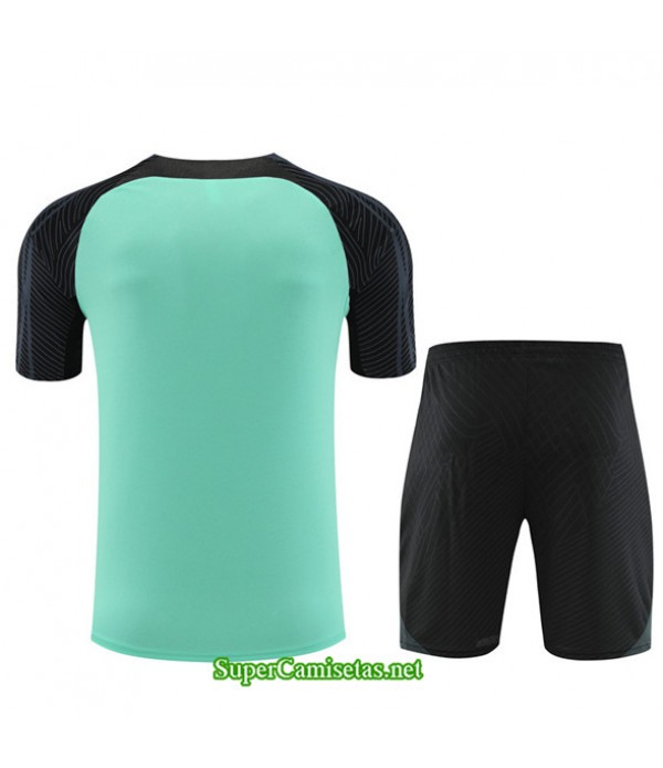 Tailandia Camiseta Kit De Entrenamiento Chelsea Niño Verde 2023/24