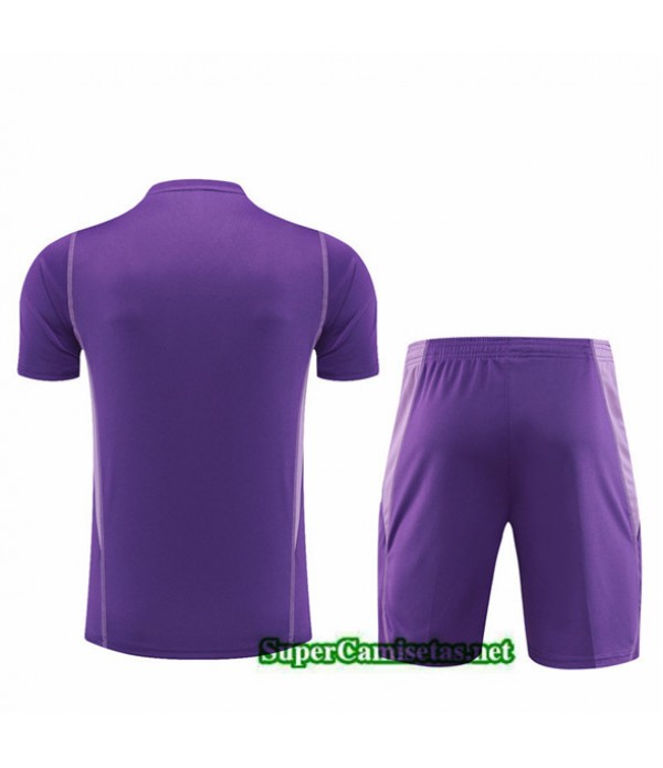 Tailandia Camiseta Kit De Entrenamiento Cruzeiro Niño Púrpura 2023/24