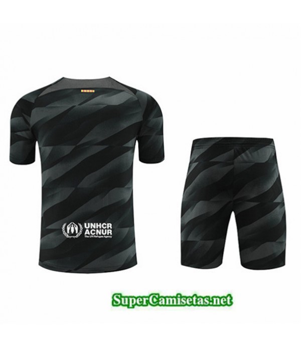 Tailandia Camiseta Kit De Entrenamiento Gardien De But Barcelona Negro 2023/24