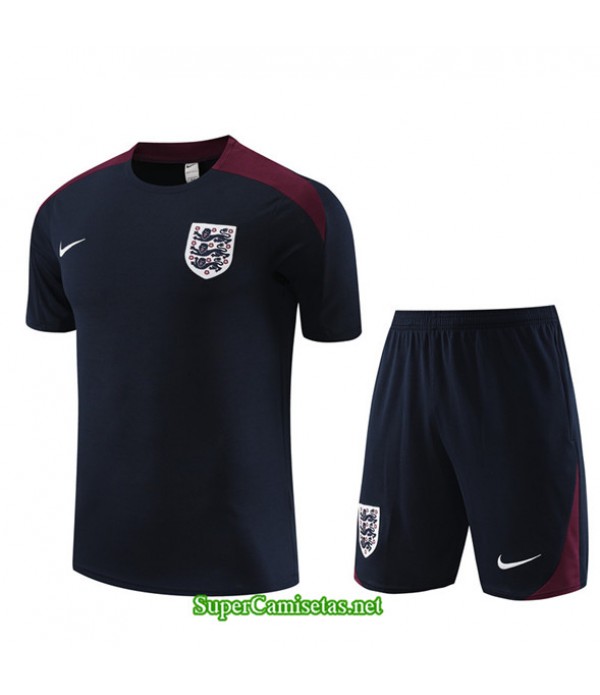 Tailandia Camiseta Kit De Entrenamiento Inglaterra Niño Azul Real 2023/24