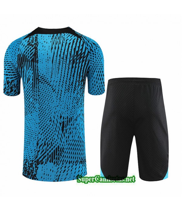 Tailandia Camiseta Kit De Entrenamiento Inter Milan Azul 2023/24