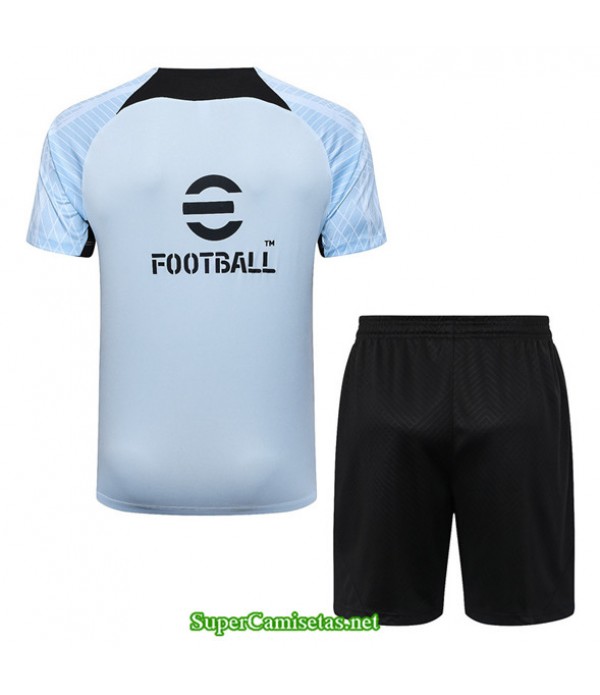 Tailandia Camiseta Kit De Entrenamiento Inter Milan Gris Claro 2023/24