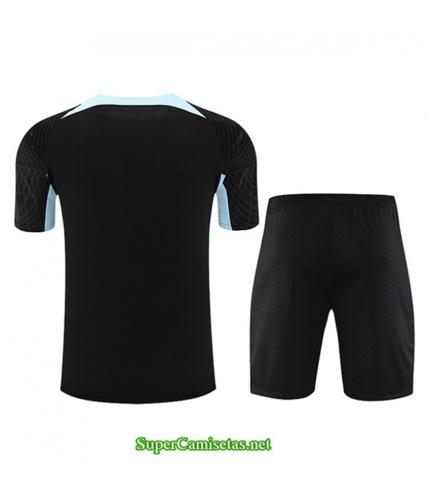 Tailandia Camiseta Kit De Entrenamiento Inter Milan Negro 2023/24