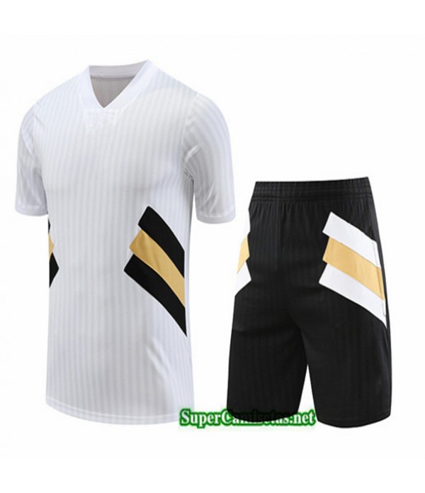 Tailandia Camiseta Kit De Entrenamiento Juventus Blanco 2023/24