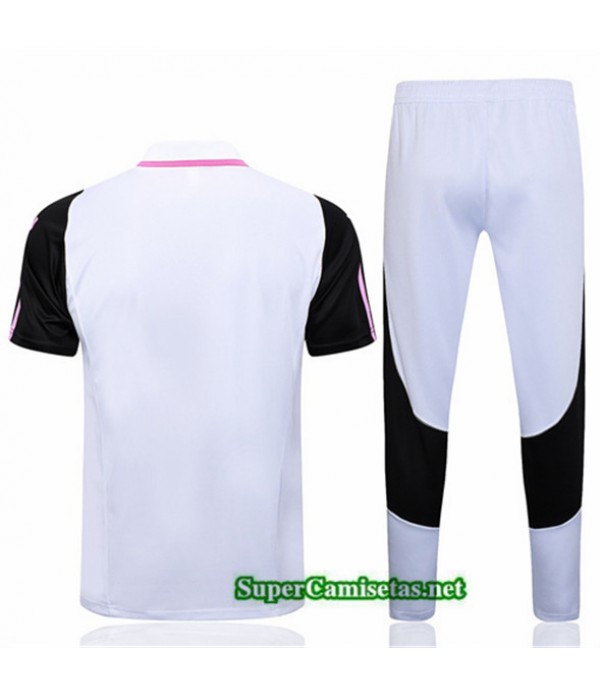 Tailandia Camiseta Kit De Entrenamiento Juventus Blanco 2023/24