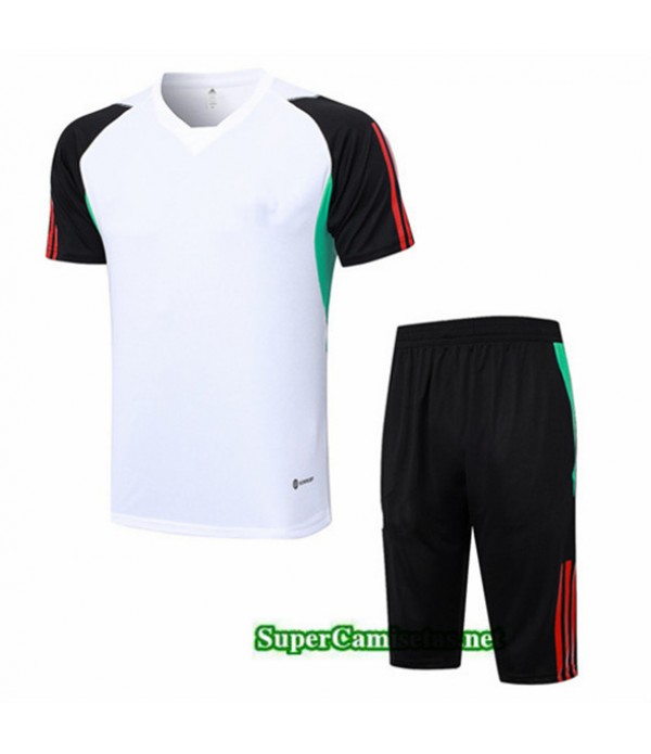 Tailandia Camiseta Kit De Entrenamiento Manchester United Blanco 2023/24