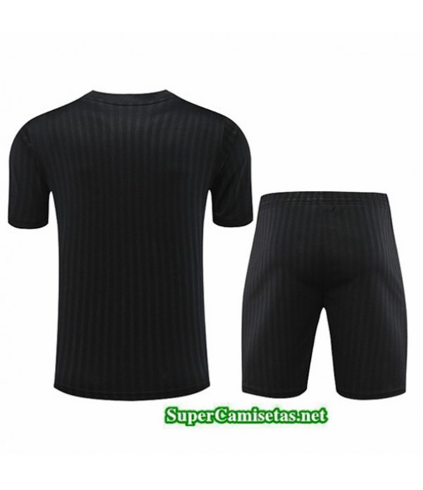 Tailandia Camiseta Kit De Entrenamiento Manchester United Negro 2023/24