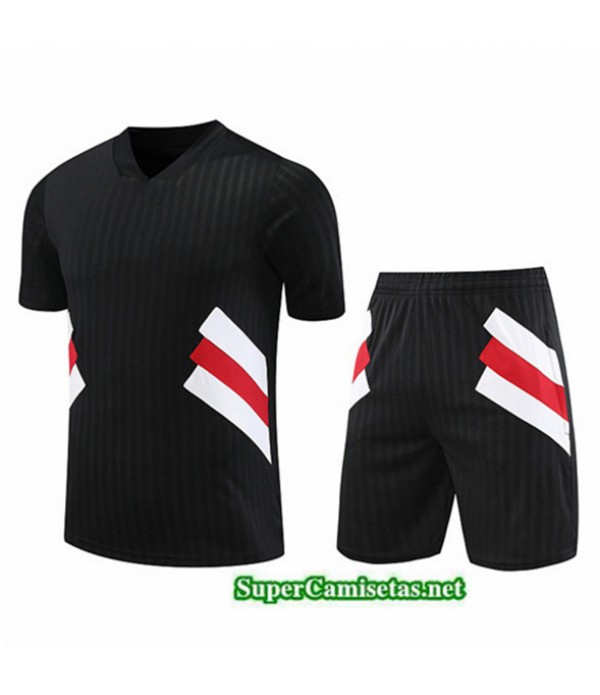 Tailandia Camiseta Kit De Entrenamiento Manchester United Negro 2023/24