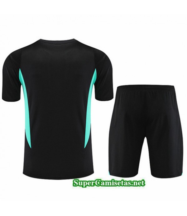Tailandia Camiseta Kit De Entrenamiento Manchester United Negro 2023/24
