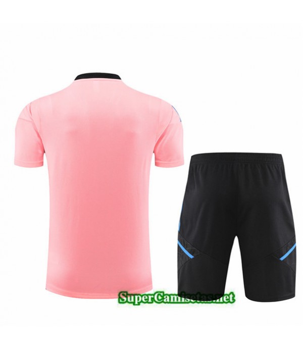 Tailandia Camiseta Kit De Entrenamiento Manchester United Rosa 2023/24