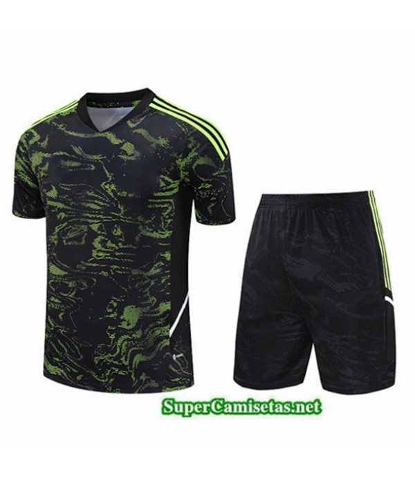 Tailandia Camiseta Kit De Entrenamiento Manchester United Verde 2023/24