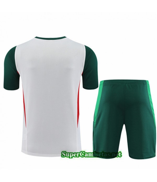 Tailandia Camiseta Kit De Entrenamiento Mexico Blanco 2023/24