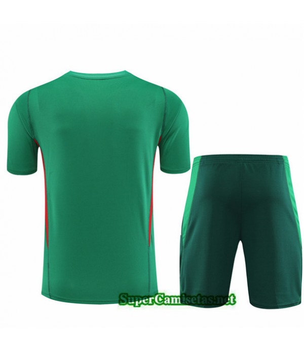 Tailandia Camiseta Kit De Entrenamiento Mexico Verde 2023/24