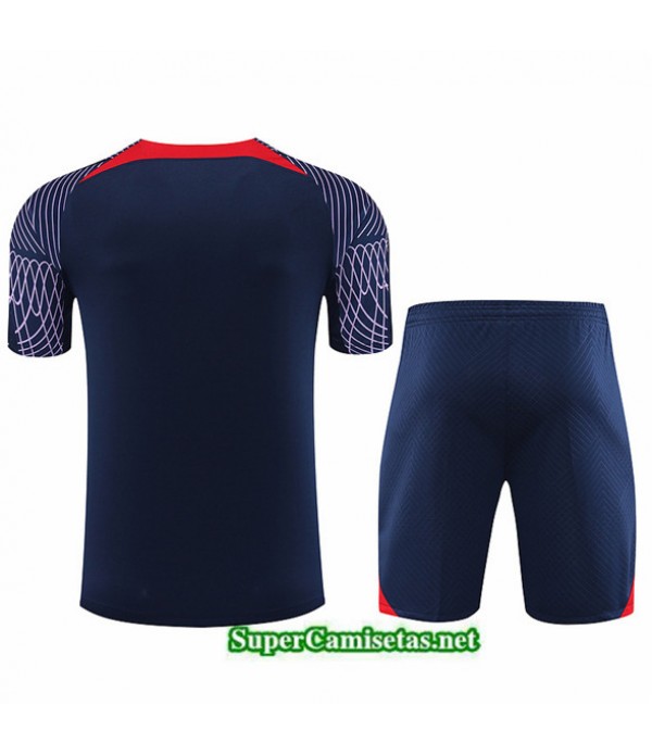 Tailandia Camiseta Kit De Entrenamiento Psg Azul 2023/24