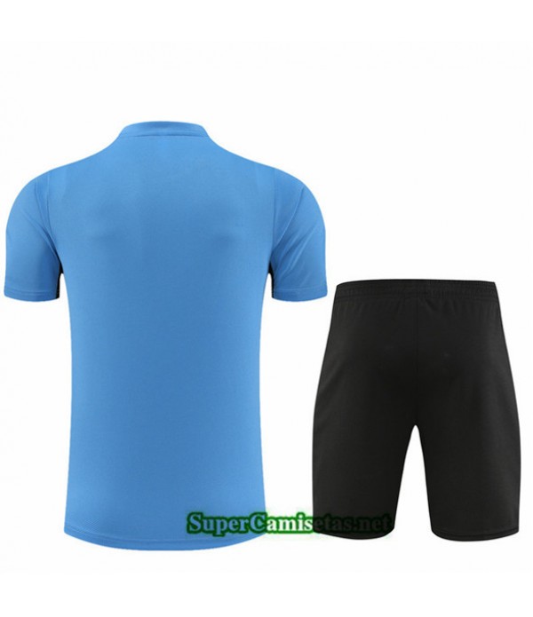 Tailandia Camiseta Kit De Entrenamiento Psg Azul 2023/24