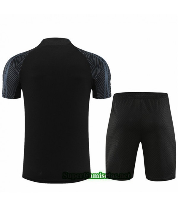 Tailandia Camiseta Kit De Entrenamiento Psg Negro 2023/24