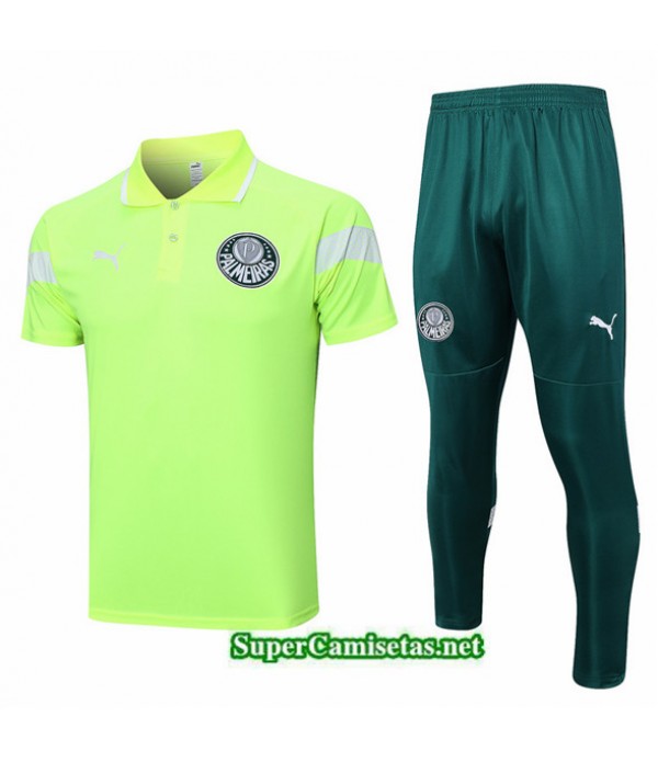 Tailandia Camiseta Kit De Entrenamiento Palmeiras Polo 2023/24