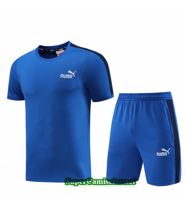 Tailandia Camiseta Kit De Entrenamiento Puma Azul 2023/24