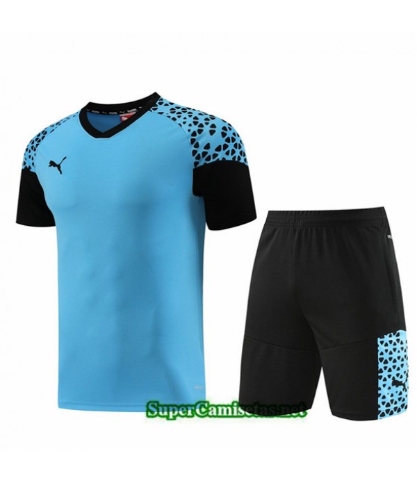 Tailandia Camiseta Kit De Entrenamiento Puma Azul 2023/24