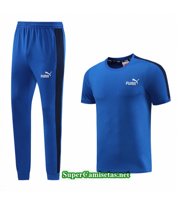 Tailandia Camiseta Kit De Entrenamiento Puma Azul 2023/24